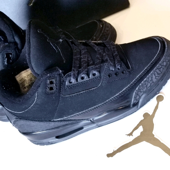 Vintage Rare Jordan 3 Retro Blackcat 2006 - Picture 3 of 10